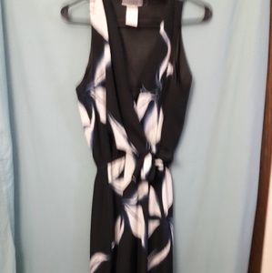 Blue with floral design